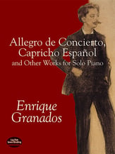Allegro de Concierto and Other Wks piano sheet music cover